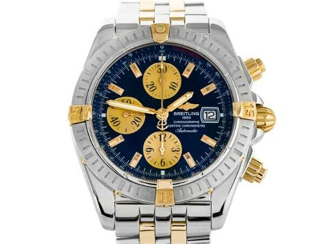 breitling chronomat blaues zifferblatt|Chronomat Uhrenkollektion .